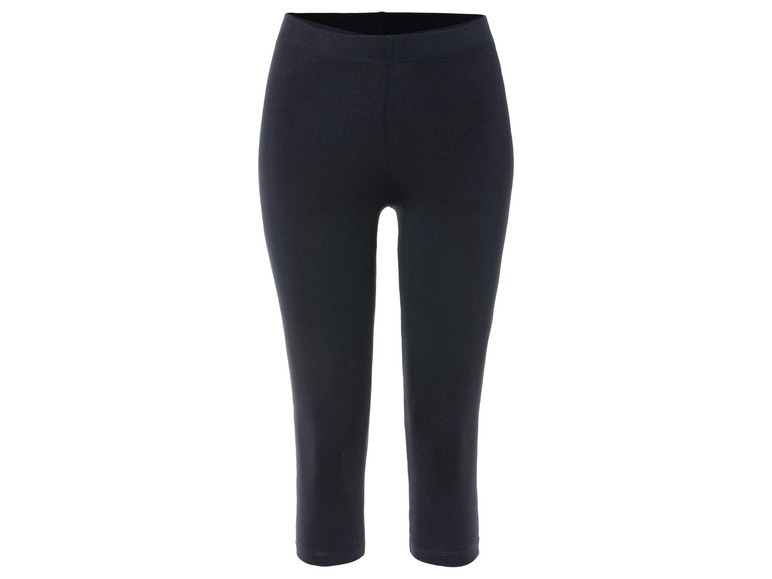 esmara® Damen Capri-Leggings, hoher Baumwollanteil 50% Rabatt für begrenzte Zeit