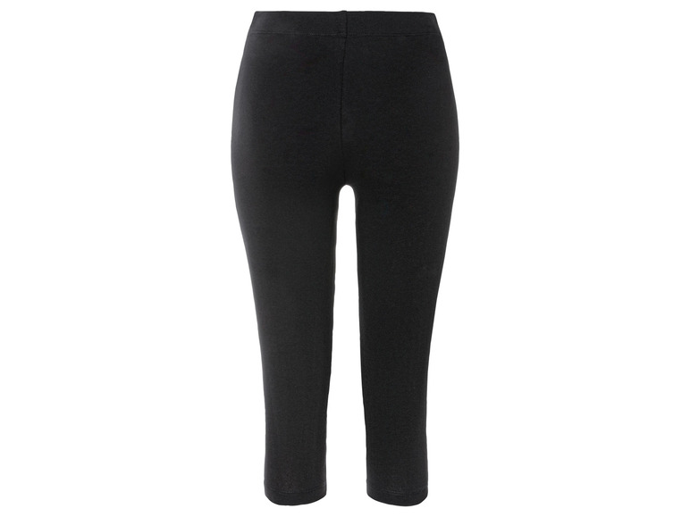 esmara® Damen Capri-Leggings, hoher Baumwollanteil 50% Rabatt für begrenzte Zeit