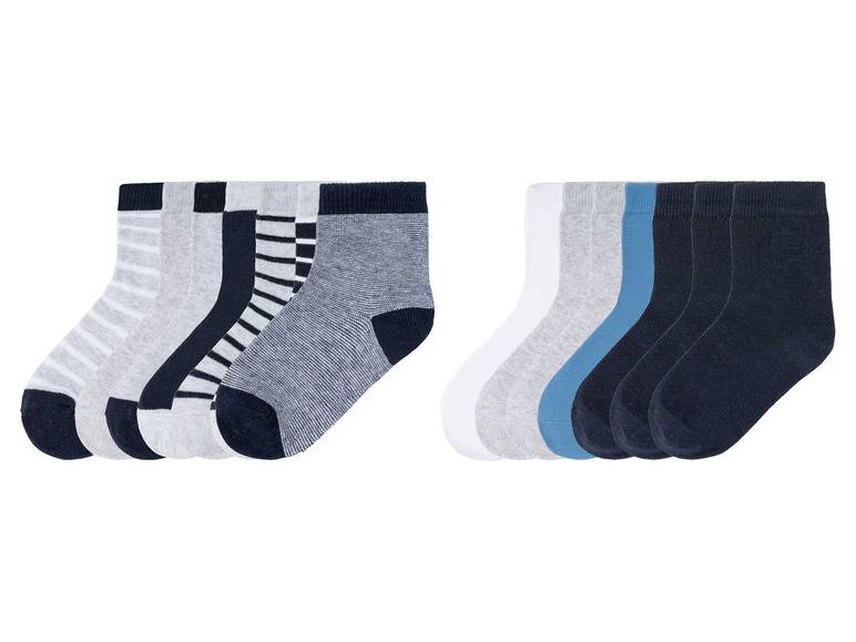 lupilu® Kleinkinder Socken, 7 Paar, mit Bio-Baumwolle