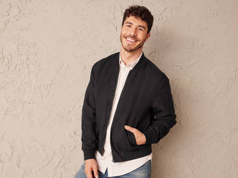 LIVERGY® Herren Blouson in Wildlederoptik Blitzverkäufe