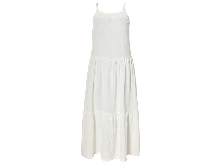esmara® Damen Midi-Kleid mit Volants Versandkostenfrei