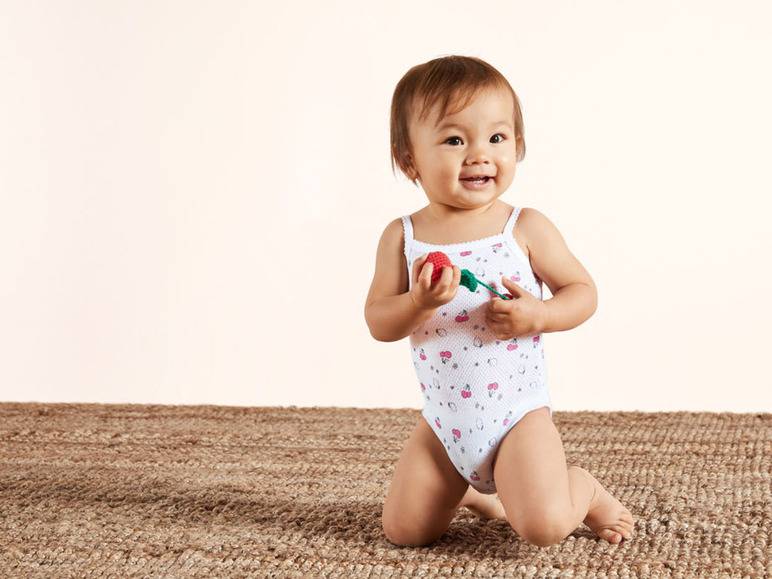 lupilu® Baby Body, 2 Stück, in leichter Mesh-Qualität Flash Sale