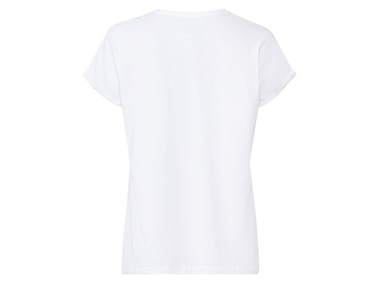esmara® Damen T-Shirt, leicht tailliert geschnitten, mit Rundhalsausschnitt Saisonschlussverkauf