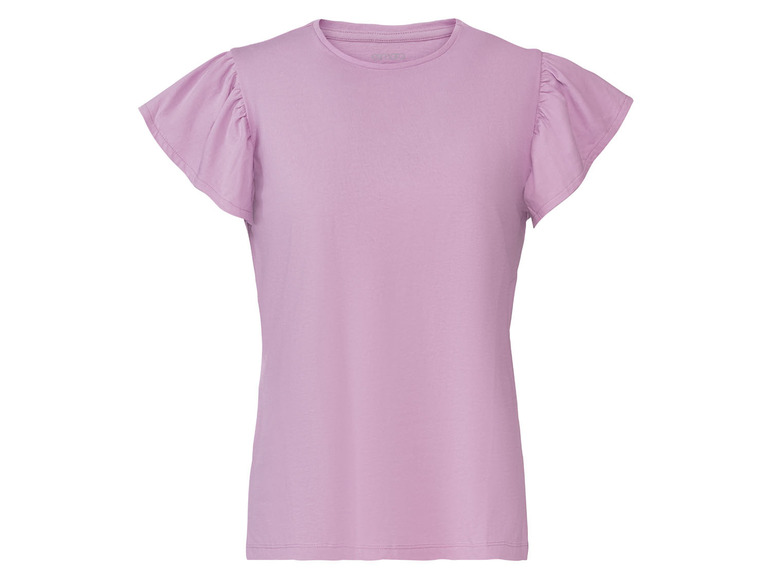 esmara® Damen T-Shirt, leicht tailliert geschnitten, mit Rundhalsausschnitt Saisonschlussverkauf