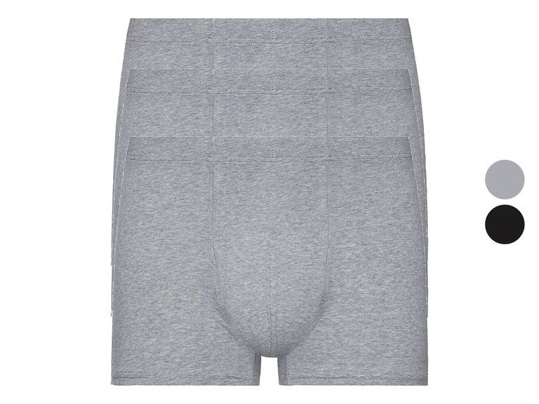 LIVERGY® Herren Boxer, 3 Stück, mit hohem Bio-Baumwollanteil Black Friday