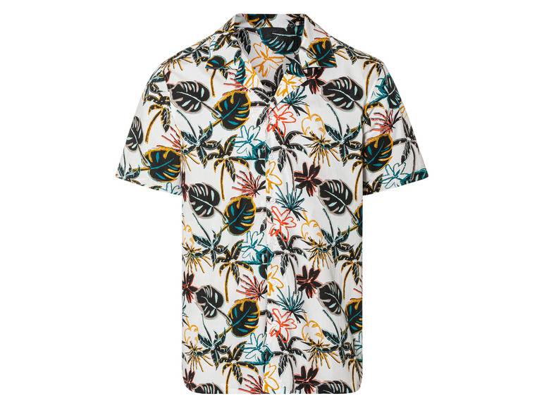 LIVERGY® Herren Freizeithemd mit Kubakragen Weihnachtsangebot