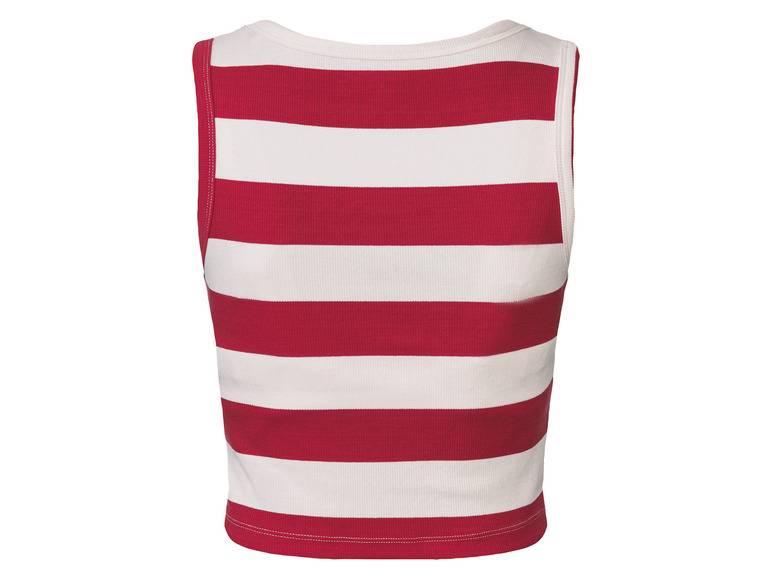 esmara® Damen Crop-Tops, 2 Stück, in Ripp-Qualität Jubiläumsangebot