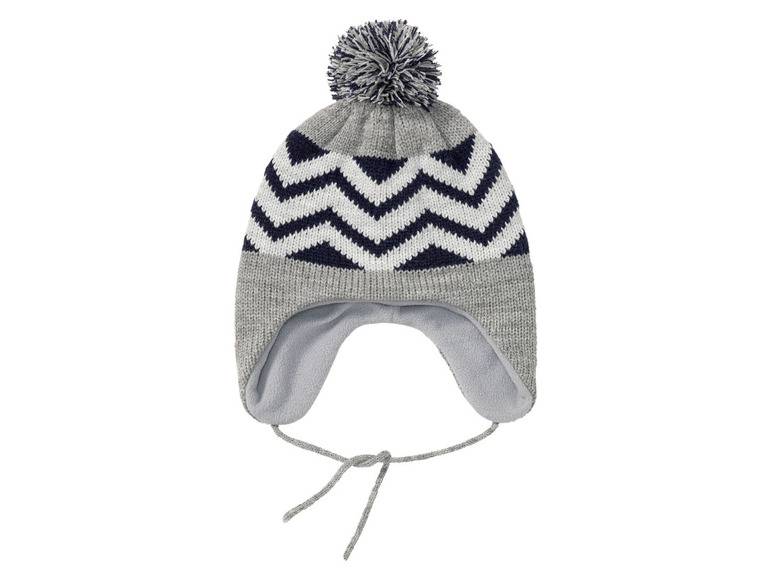 lupilu® Kleinkinder Strickmütze, mit Fleece Top Angebot