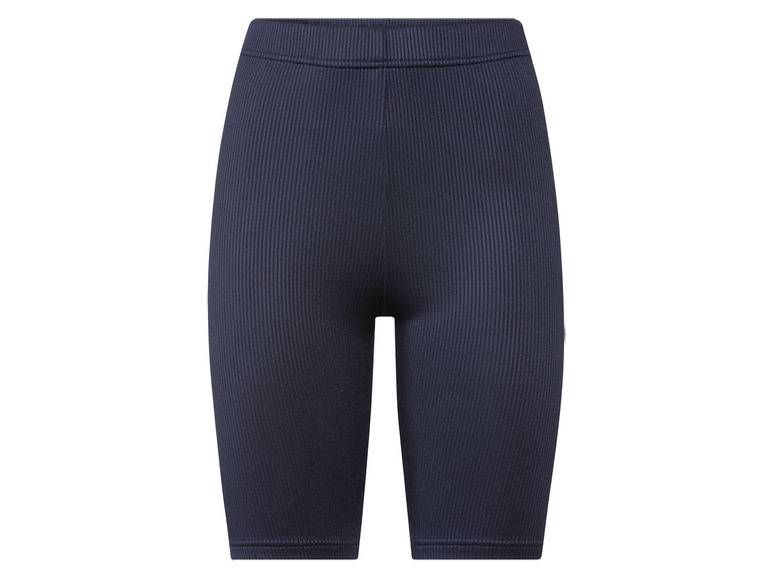 esmara® Damen Radlerhosen, 2 Stück, gerippt Neueste Mode