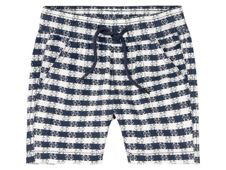 lupilu® Kleinkinder Shorts, 2 Stück, mit Gummizugbund Bestseller
