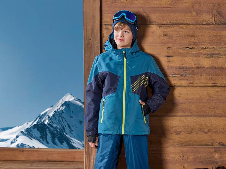 CRIVIT Kinder Skijacke, wärmende Wattierung Wochenangebot
