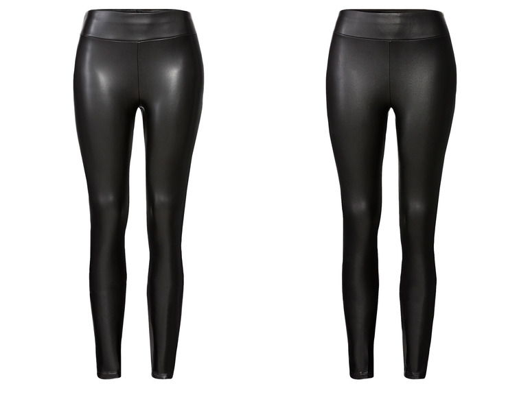 esmara® Damen Leggings in Lederoptik