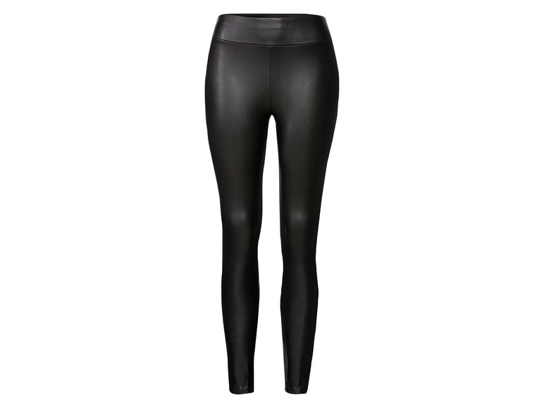 esmara® Damen Leggings in Lederoptik Letzte 2 Tage