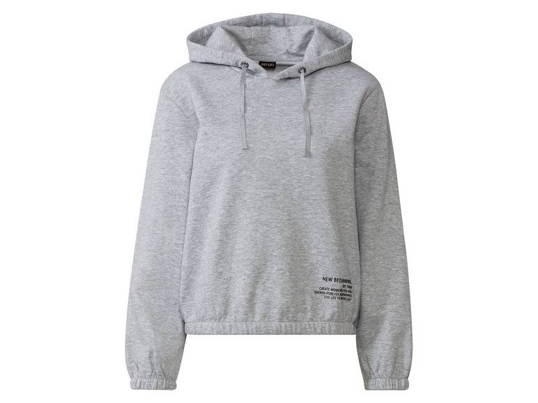 esmara® Damen Sweatpullover mit Kapuze Super Rabatt