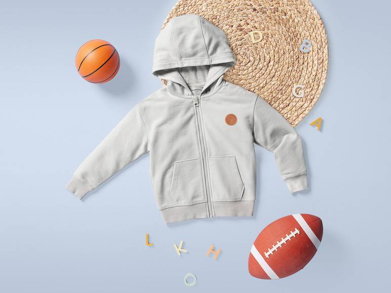 lupilu® Kleinkinder Sweatjacke mit Kapuze Begrenzt auf 3 Tage