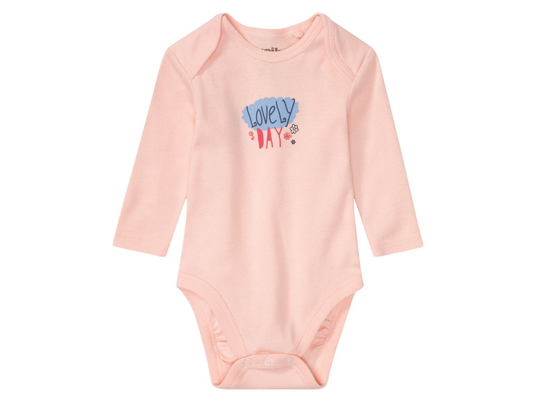 lupilu® Baby Bodies, 3 Stück, aus reiner Baumwolle Speichern exportieren