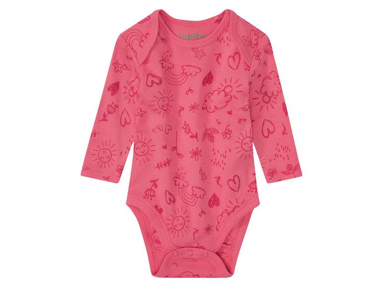 lupilu® Baby Bodies, 3 Stück, aus reiner Baumwolle Speichern exportieren