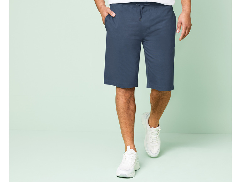 LIVERGY® Herren Bermuda aus bequemer Heavy-Jersey-Qualität Im Verkauf