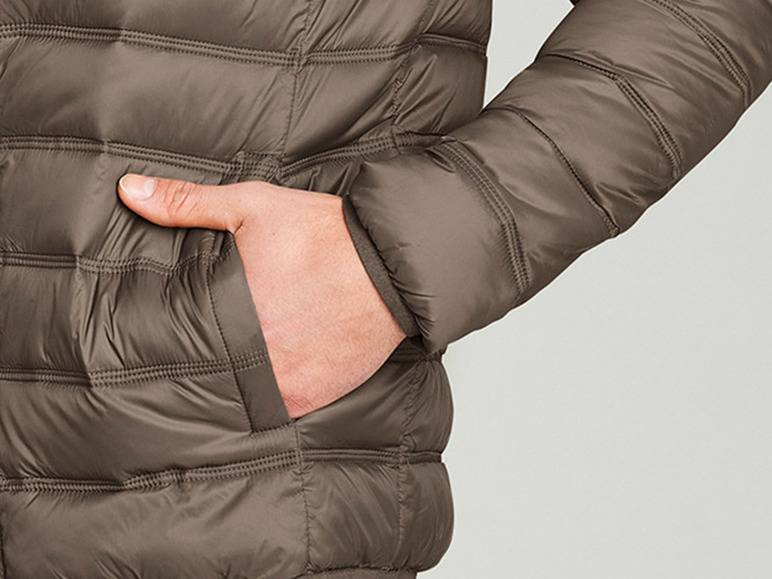 LIVERGY® Herren Lightweight-Jacke, ultraleicht und warm 50% Rabatt für begrenzte Zeit