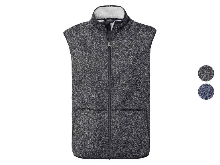 esmara® Damen Strickfleeceweste mit Teddyplüsch