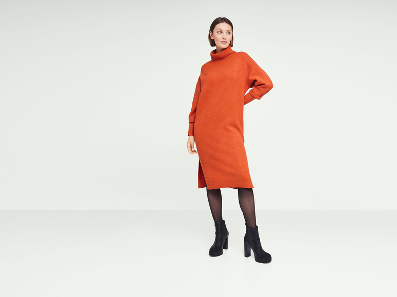 esmara® Damen Grobstrick Pulloverkleid im Oversize-Look Auslauf
