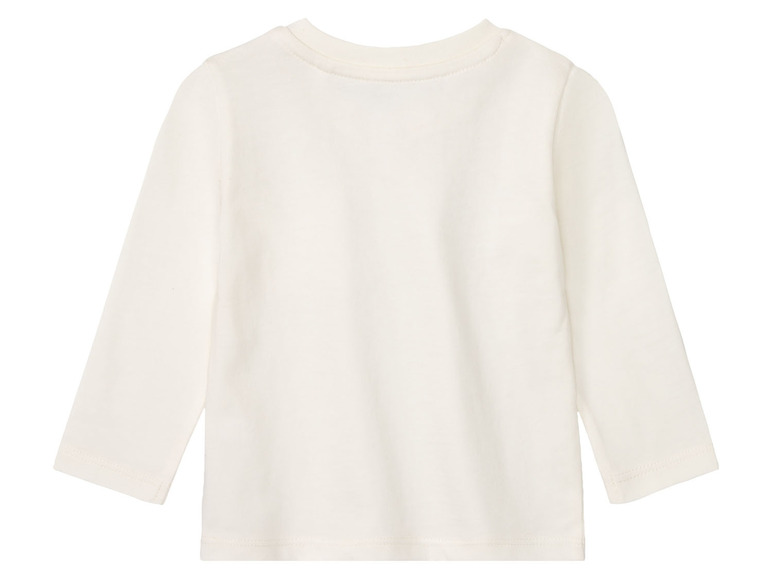 lupilu® Baby Langarmshirts, 2 Stück, aus reiner Bio-Baumwolle Versandkostenfrei