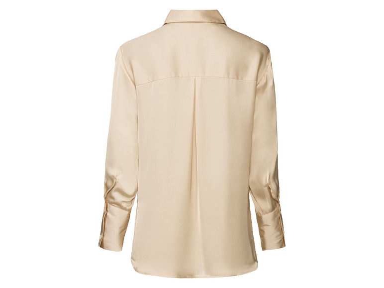 esmara® Damen Satin-Bluse, leger geschnitten Online Shopping