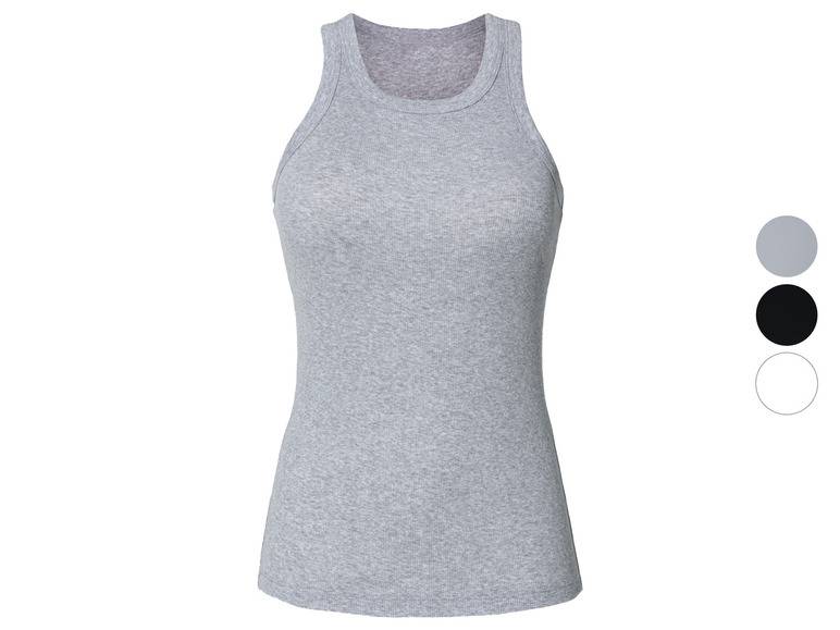 esmara® Damen Achselhemd in Ripp-Qualität