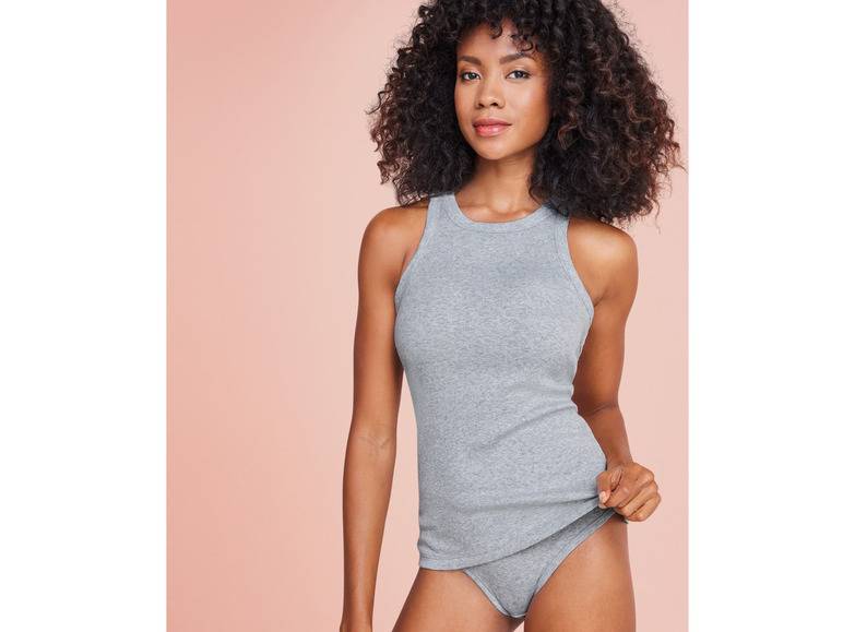 esmara® Damen Achselhemd in Ripp-Qualität Cyber Monday