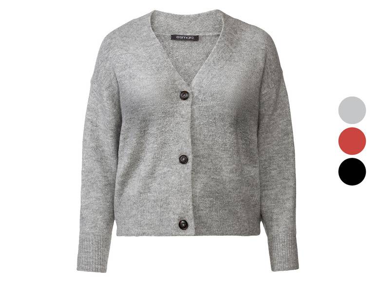 esmara® Damen Cardigan, leger geschnitten, mit V-Ausschnitt