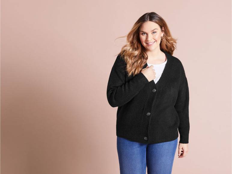 esmara® Damen Cardigan, leger geschnitten, mit V-Ausschnitt Muttertagsangebot