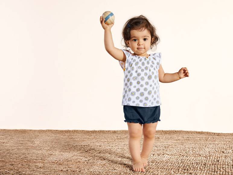 lupilu® Baby Sommerset, 3-teilig, aus reiner Bio-Baumwolle Vatertagsangebot