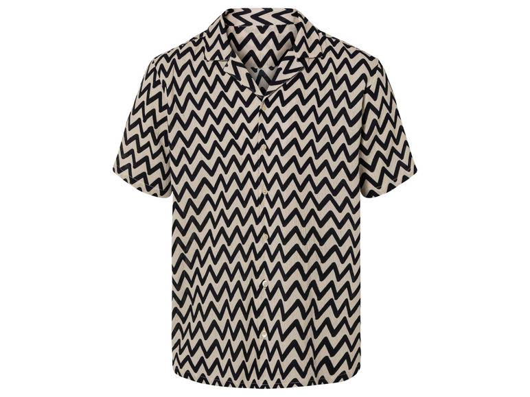 LIVERGY® Herren Resortshirt, kurzarm, leger geschnitten Valentinstagsangebot