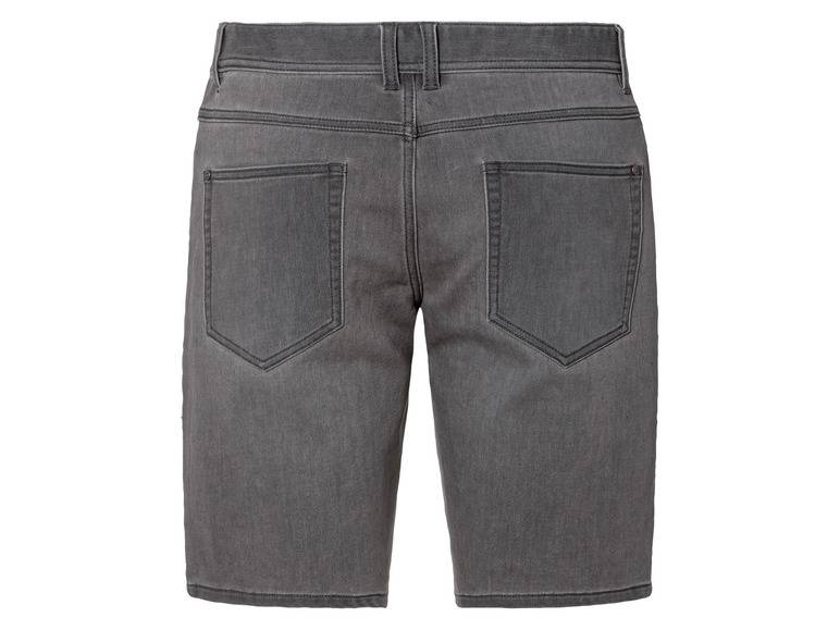 LIVERGY® Herren Sweat-Denim-Bermudas mit Baumwolle Jubiläumsangebot