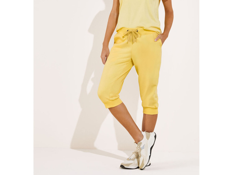 esmara® Damen Caprihose, normale Leibhöhe, mit Baumwolle Zeitlich begrenztes Angebot