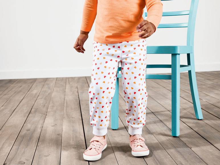 lupilu® Kleinkinder Sweathose, 2 Stück, mit hohem Baumwollanteil Große Rabatte