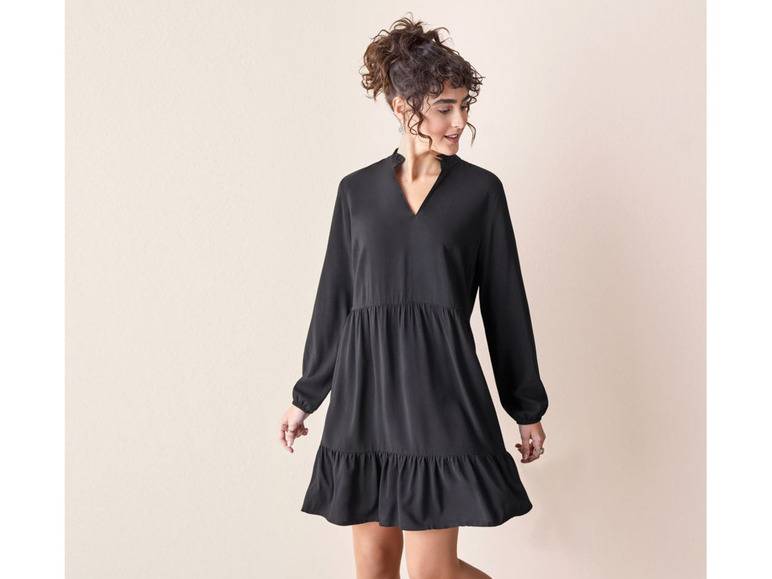 esmara® Damen Kleid, lleiner Stehkragen mit V-Öffnung Bestseller