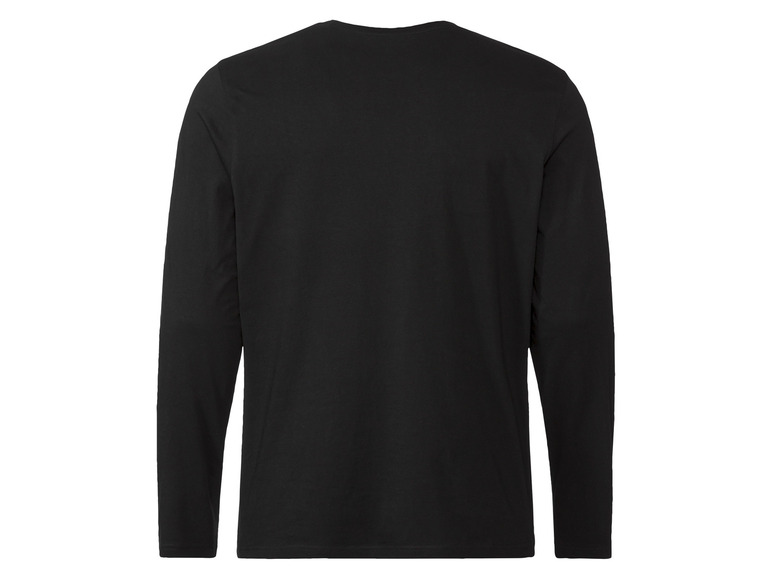 LIVERGY® Herren Langarmshirts, 2 Stück, mit Rundhalsausschnitt Saisonale Angebote