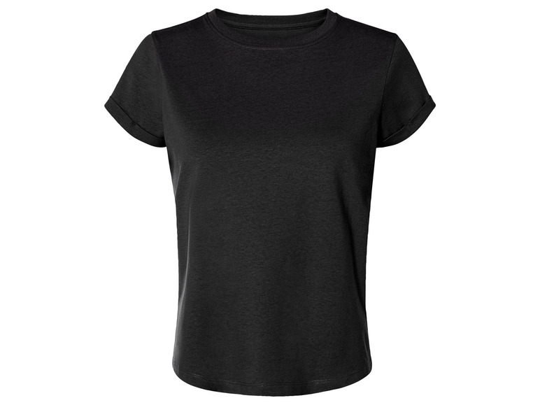 esmara® Damen T-Shirts, 2 Stück, reine Baumwolle Räumungsverkauf