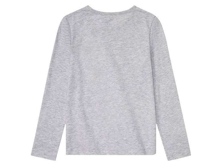 pepperts!® Kinder Mädchen Langarmshirts, 3 Stück, mit Rundhalsausschnitt Kauf eins, bekomm eins gratis
