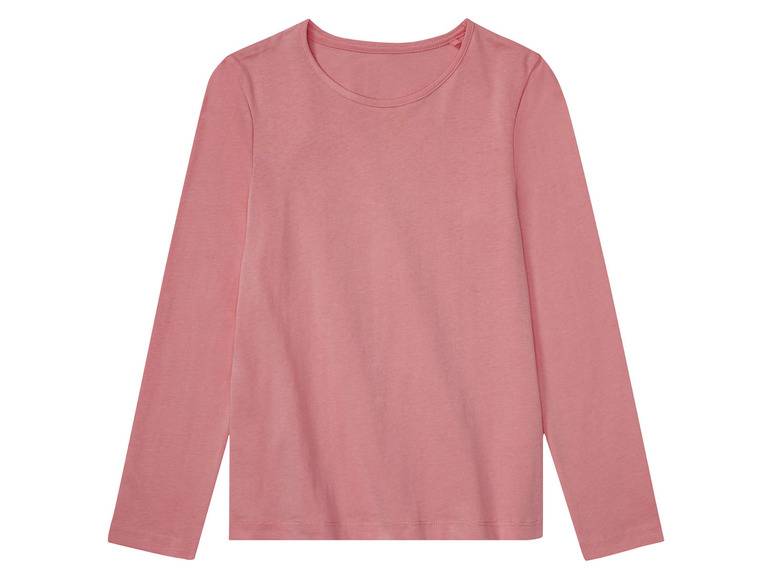 pepperts!® Kinder Mädchen Langarmshirts, 3 Stück, mit Rundhalsausschnitt Kauf eins, bekomm eins gratis