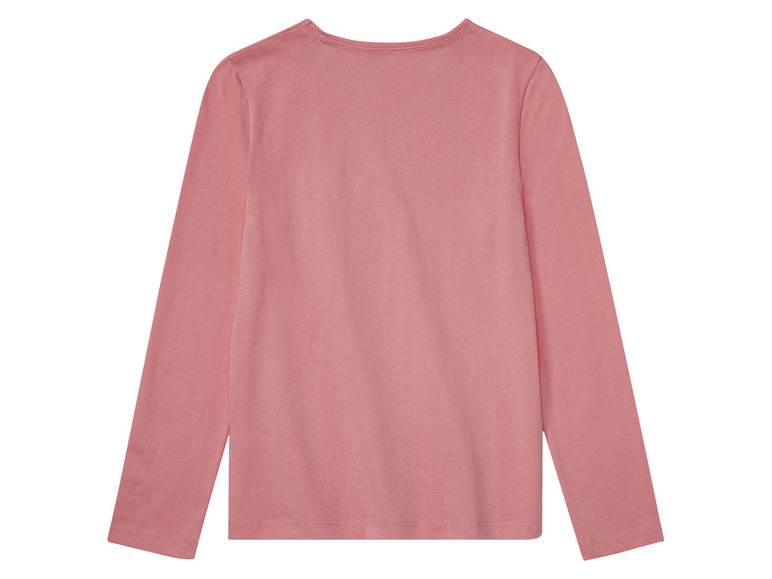 pepperts!® Kinder Mädchen Langarmshirts, 3 Stück, mit Rundhalsausschnitt Kauf eins, bekomm eins gratis