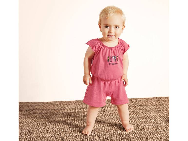 lupilu® Baby Jumpsuit, aus reiner Bio-Baumwolle Kostenlose Rückgabe