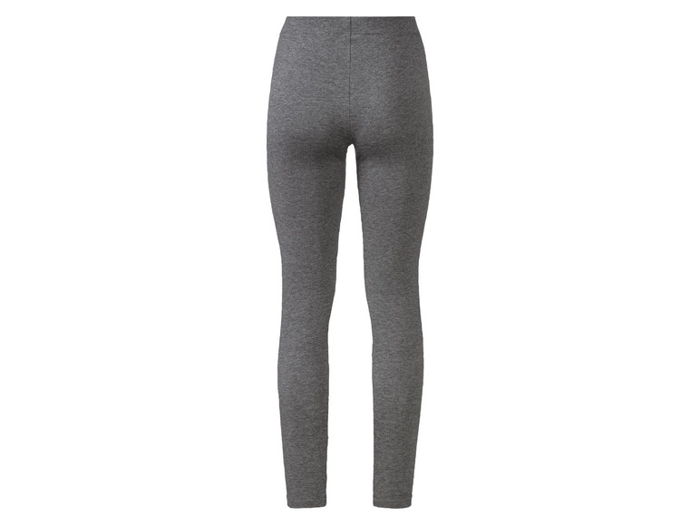esmara® Damen Leggings, 2 Stück, normale Leibhöhe Letzte 3 Tage