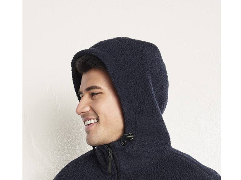 LIVERGY® Herren Fleecejacke, mit Kapuze, wärmend Bis zu 50% Rabatt
