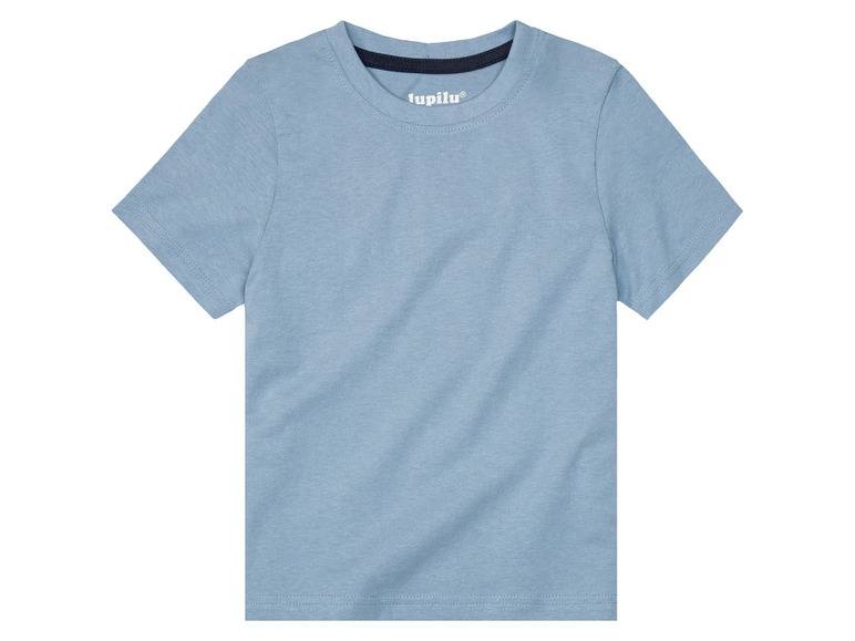 lupilu® Kinder T-Shirts, 4 Stück, aus weicher Single-Jersey-Qualität Bis zu 65% Rabatt