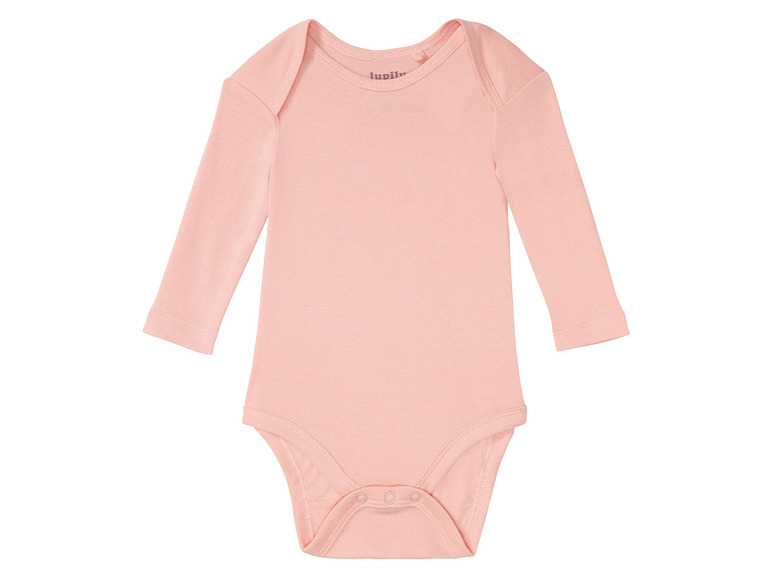 lupilu® Baby Bodies, 2 Stück, aus reiner Bio-Baumwolle Vierteljährliche Förderung