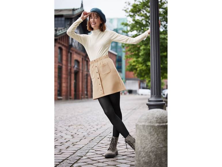 esmara® Damen Rollkragenshirt in hochwertiger Ripp-Qualität Super Rabatt