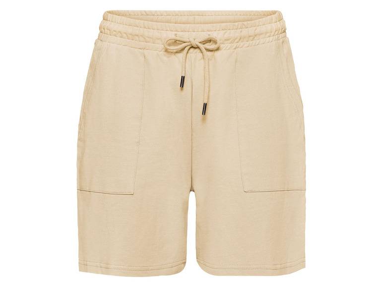esmara® Damen Sweatbermudas, 2 Stück, mit hohem Baumwollanteil 50% Rabatt mit kostenlosem Versand
