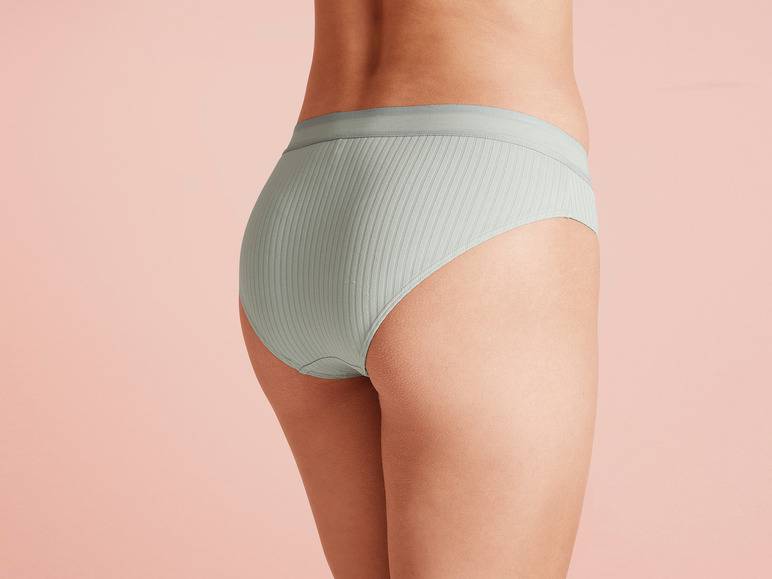 esmara® Damen Slip, 3 Stück, in Ripp-Qualität Fabrikladen
